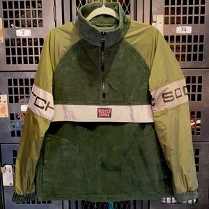 Scotch and Soda Corduroy olive jacket